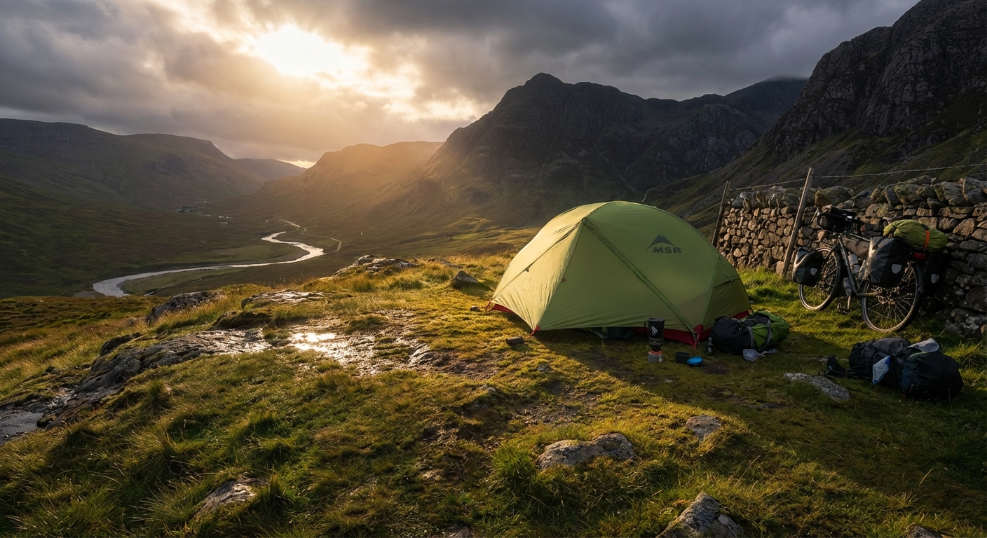 MSR Hubba Hubba Bikepack 2-Person Tent Review: Lightweight UK Wild Camping Essential