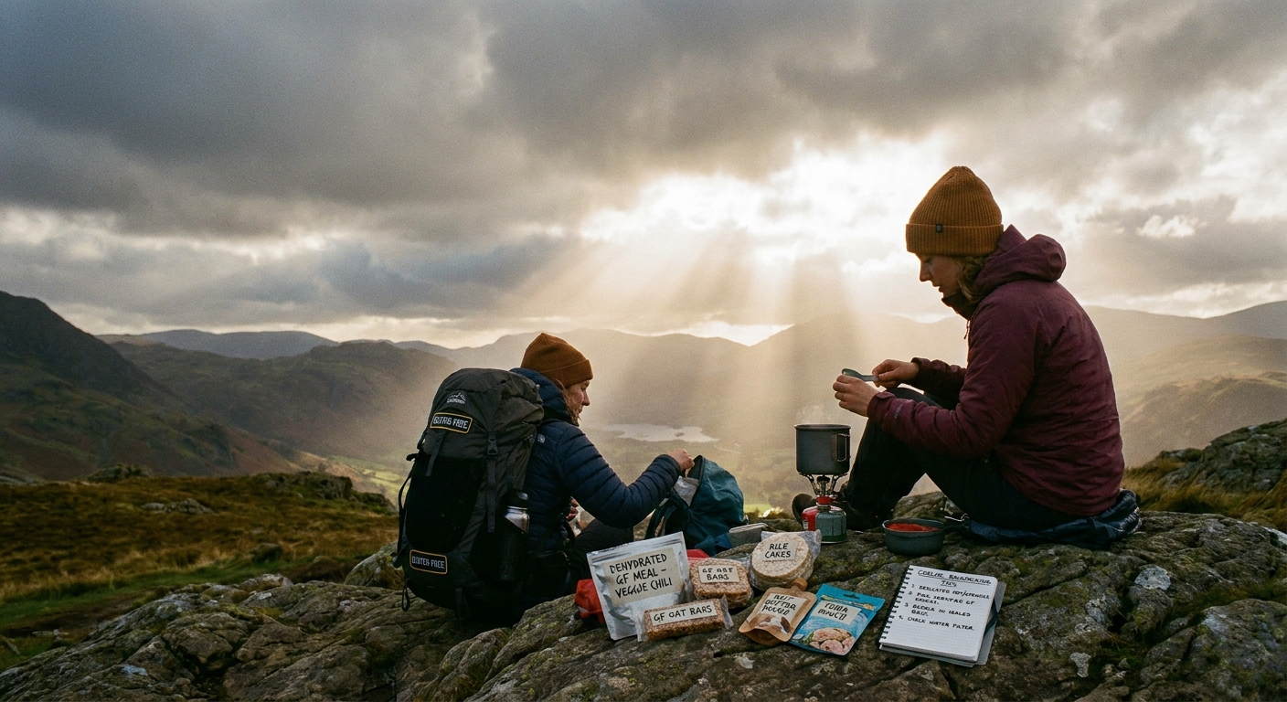 Coeliac Friendly Backpacking Food Tips for UK Hikers